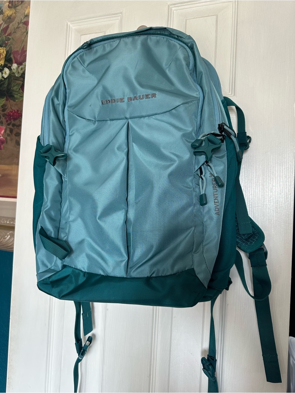 Eddie Bauer Two-Tone Teal Men's Backpack